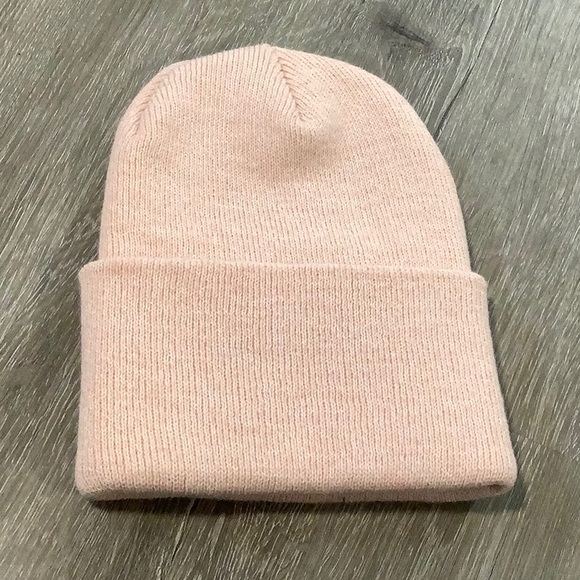Carhartt light peach knit cuffed beanie hat - Picture 3 of 5
